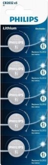 Philips CR2032 5'li (CR2032P5/01B) Düğme Pil kullananlar yorumlar